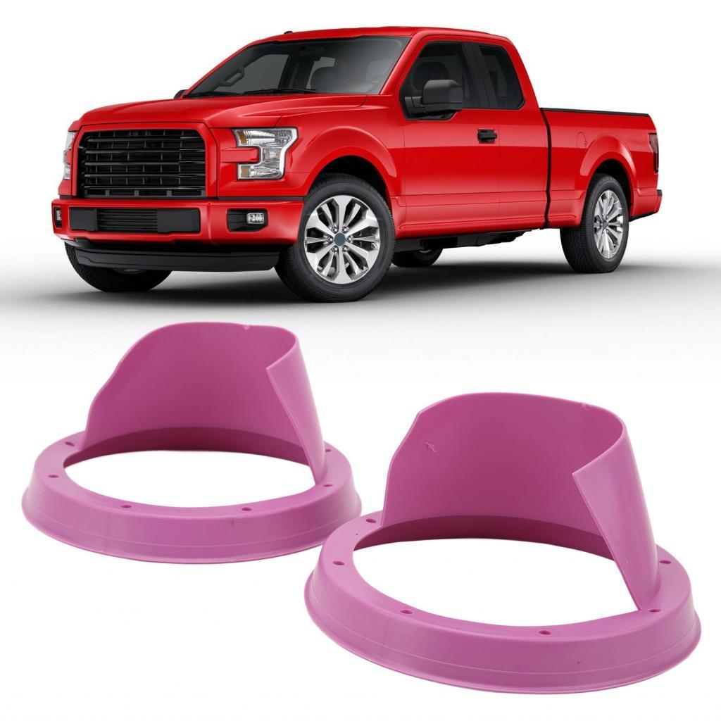 Carworld-BR tomvorks 6.5 kits de defletor de alto-falante de carro de silicone espaçador de absorção de choque de