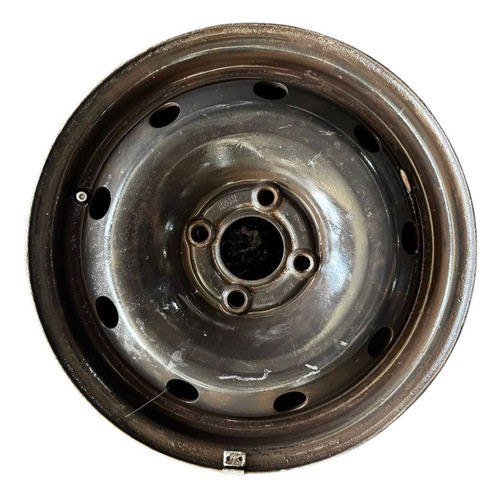 Roda De Ferro Aro 15 Renault Sandeiro/logan 4 Furos Original Preto