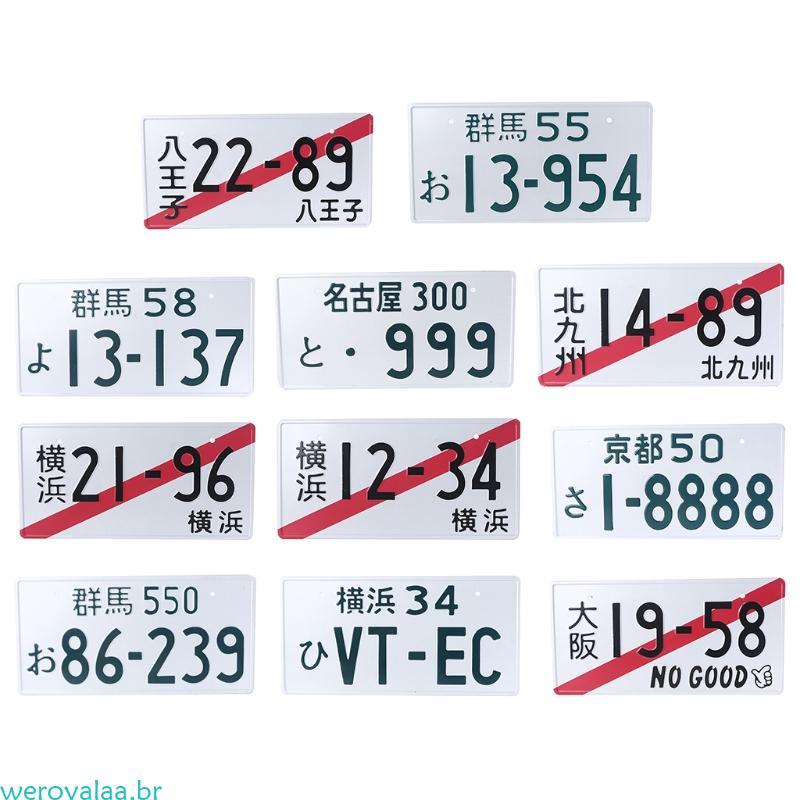 Weroyala Capa Moldura Placa Licença Para Homens E, Metal Decorativo, Carro, Etiqueta Automática Alu