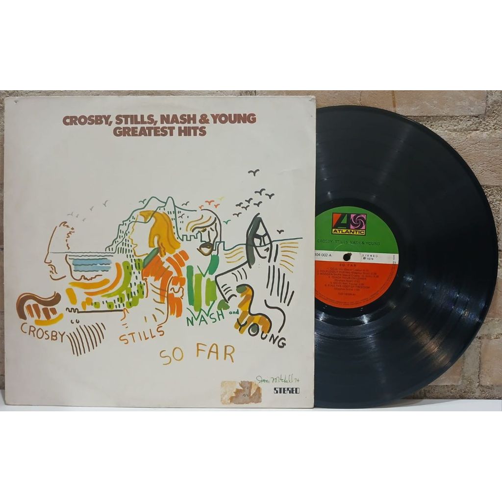 LP Usado Crosby, Stills, Nash & Young So Far (Greatest Hits)