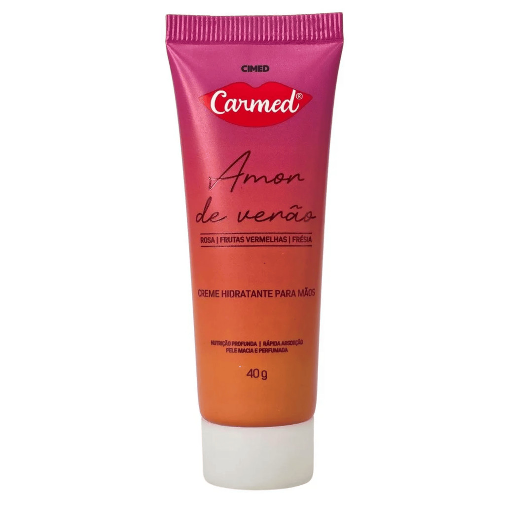 Amor de Verão Carmed Creme Hidratante Para Mãos Cimed Contém 40g