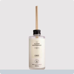 Refil Difusor De Perfume Alecrim Mediterrâneo 200Ml Lenvie