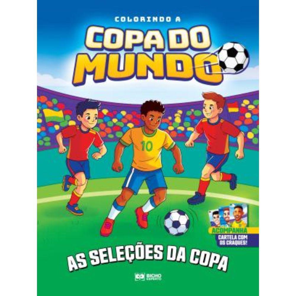 Colorindo a copa do mundo - As seleções da copa em Oferta na Shopee