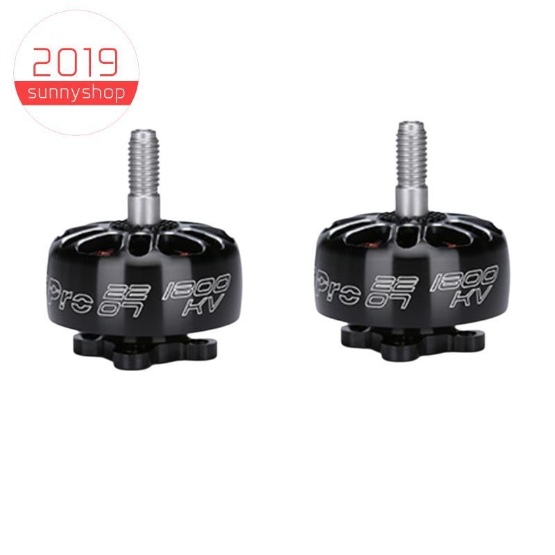 [Bestseller S] 2 Pcs 2207 1800KV-E Pro Motor Sem Escova 3-6S Lipo 4 Mm De Diâmetro Do Eixo Para Hélices De Drone RC FPV 
