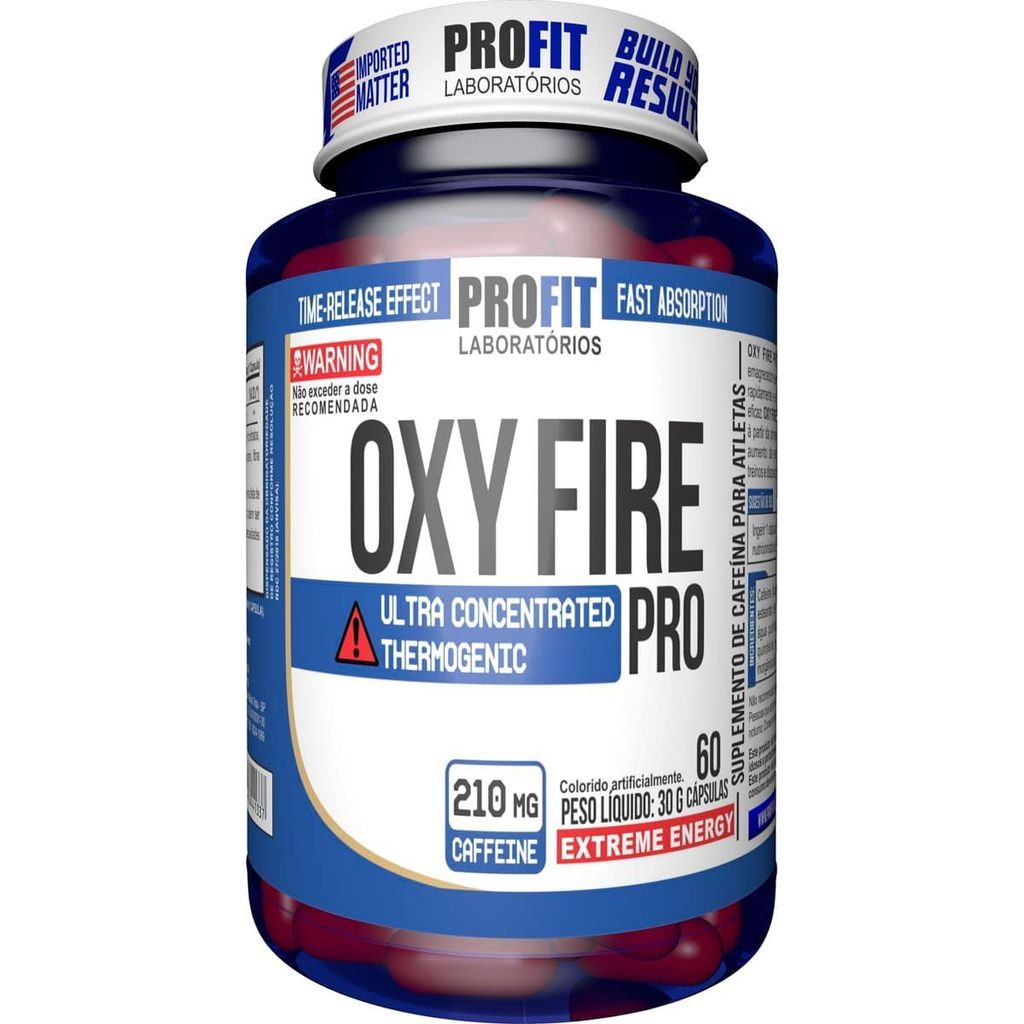 Oxy Fire Pro - 60 Cápsulas - ProFit