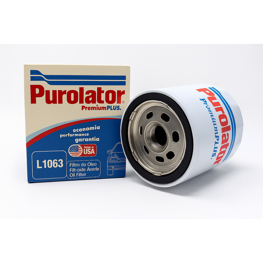 Filtro óleo PUROLATOR Volkswagen Fox Gol Saveiro Voyage 1.0 1.6 8V 1.0 12V Flex - Cod. L1063