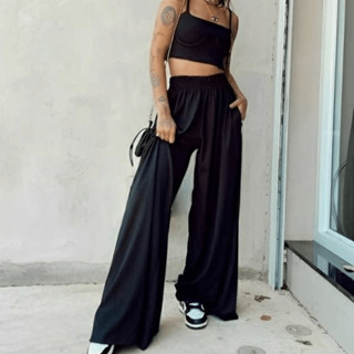 Calça Pantalona de Fibra de Bambu - Conforto, Elegância e Versatilidade para Todas as Ocasiões em Oferta na Shopee