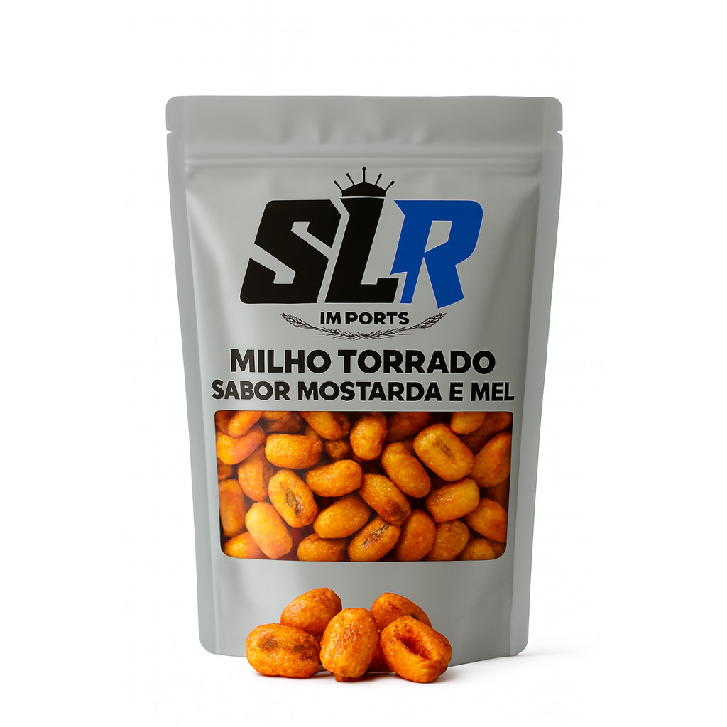 Milho Mostarda e Mel Natural Milho Espanhol Torrado Premium