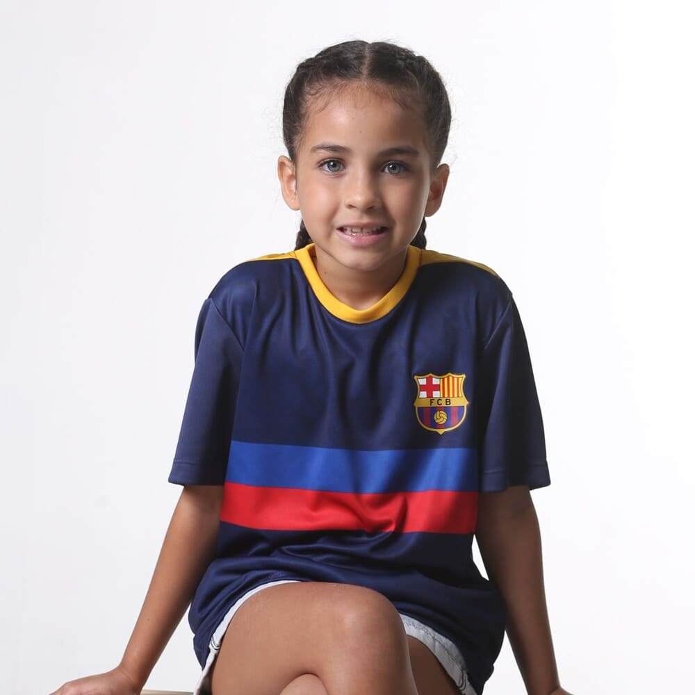Camiseta Barcelona Epoch Infantil Marinho