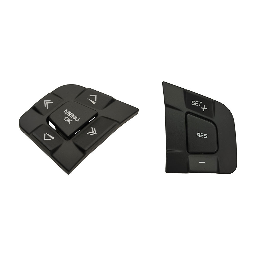 Para Land Rover Discovery Esporte Volante Do Carro Botões De Controle Multifuncional Capa Jaguar XE XF 2015-2019 LR09553