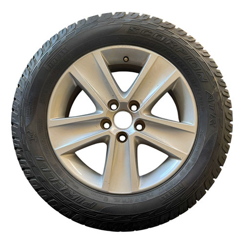 Roda Aro 15 Estepe Com Pneu Volkswagen Crossfox 2010 11 12 Prateado