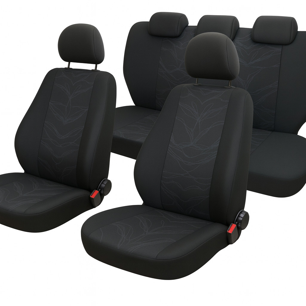 Capa de Banco de carro, tecido automotivo preta, Universal, palio, uno Passat fox gol parati Ford KA