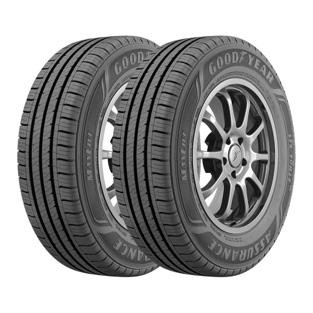 Kit 2 Pneus Goodyear Aro 13 175/70R13 Assurance Maxlife 82T