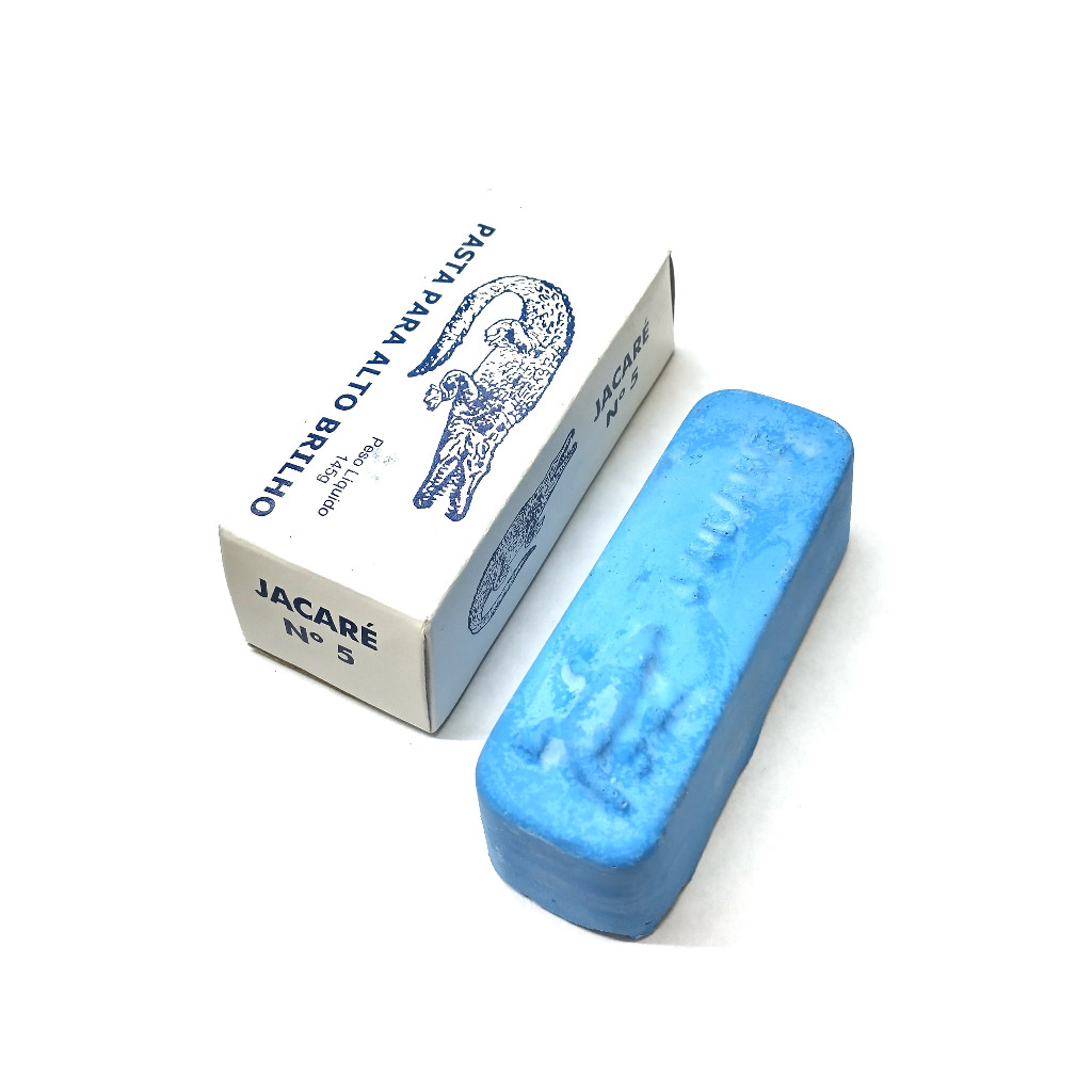 Pasta Polimento 145g Aluminio, Resina Massa Jacaré Ourives polir aço em Oferta na Shopee