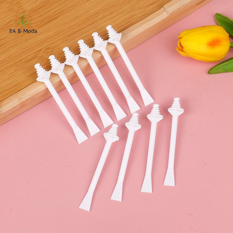EA & Moda 10 Pcs Cera De Nariz Depilação sti Plástico Descartável Esfregaço < Preme >