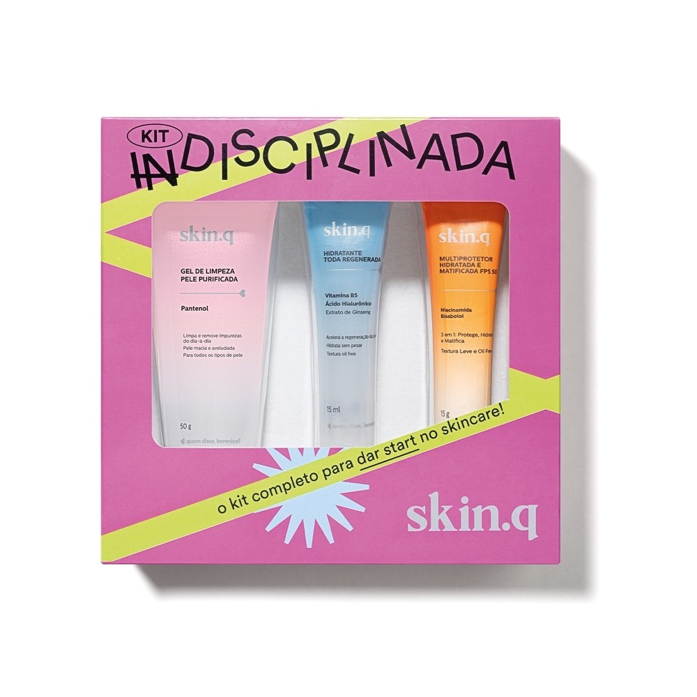 Quem Disse, Berenice? Skin.q Mini Kit Indisciplinada em Oferta na Shopee