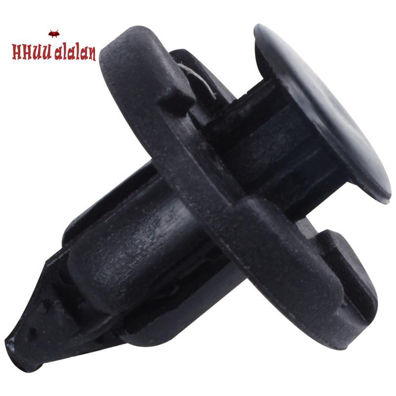 20 Peças De Rebites De Plástico Para Prendedor Tipo Parafuso De Clipe , Preto