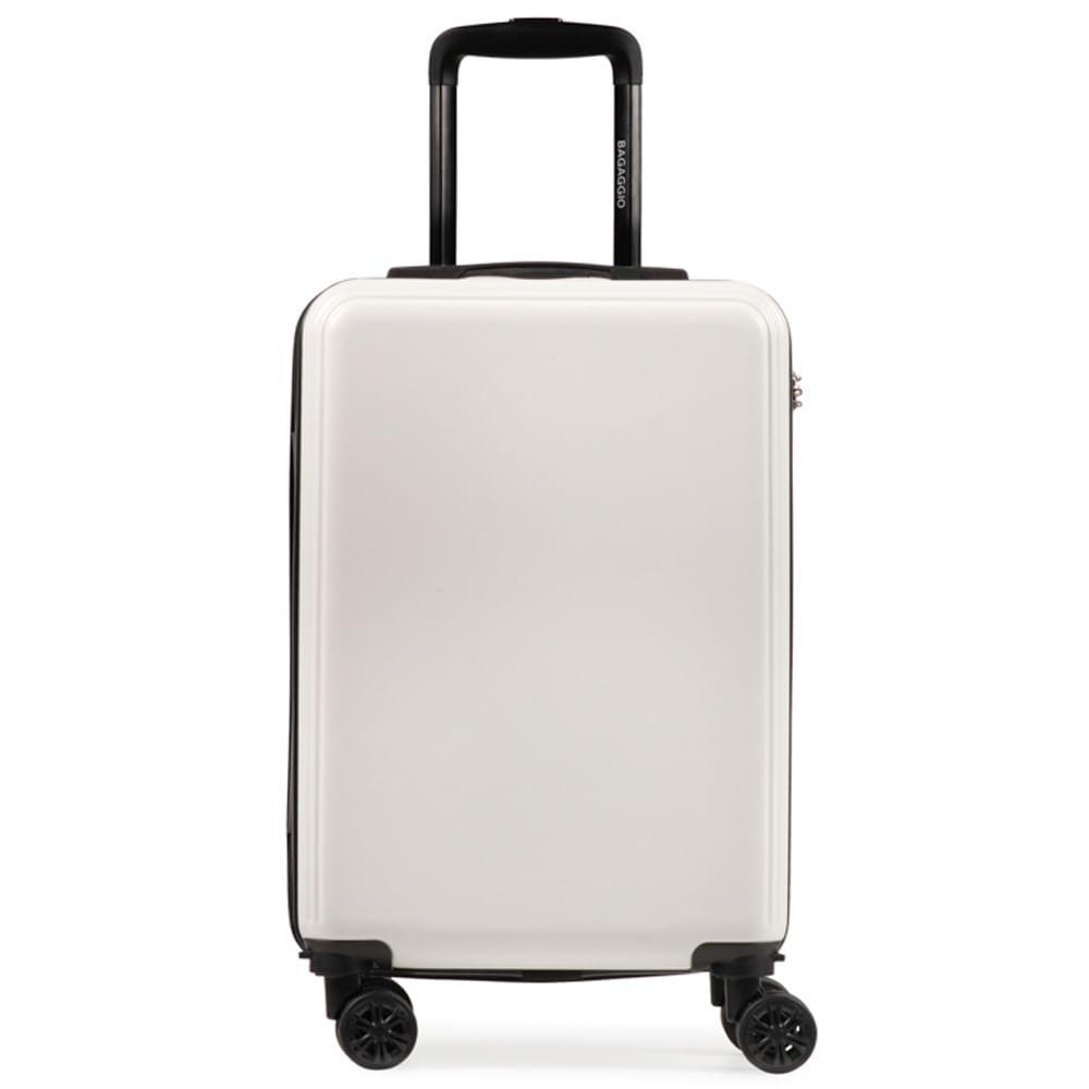 Mala de Viagem Pequena 10kg ABS 4 Rodas My Way Off White