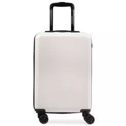 Mala de Viagem Pequena 10kg ABS 4 Rodas My Way Off White