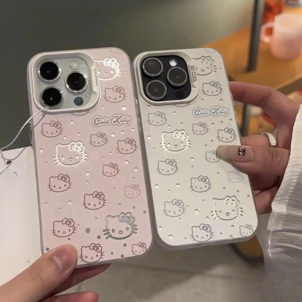 Capa de  gatinho para iPhone XR 17 16 15 14 13 12 11 PRO MAX XS 7 8+ Capa TPU choque