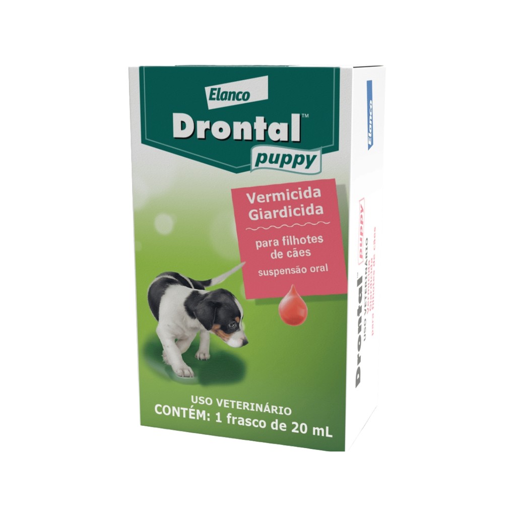 Vermífugo Drontal Puppy 20ml - Elanco em Oferta na Shopee