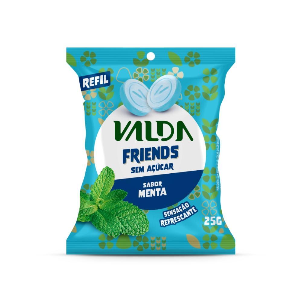 Pastilha Sem Açúcar Valda Friends 25g