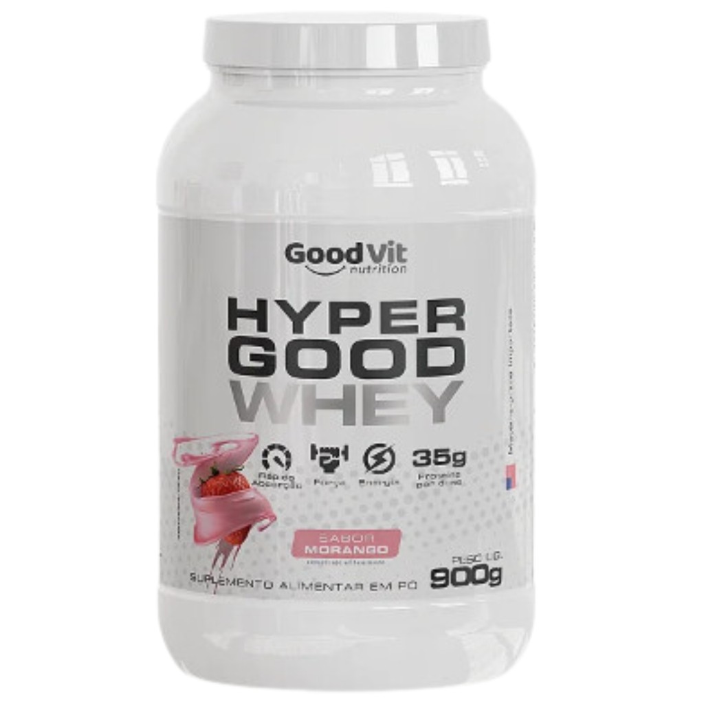 Whey Protein Concentrado Good Vit 900g - Hyper Good Matéria Prima Importada