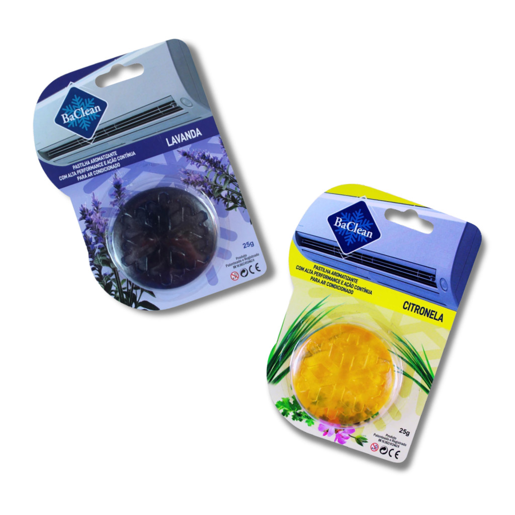 KIT 2 PASTILHAS AROMATIZANTES PARA AR CONDICIONADO em Oferta na Shopee