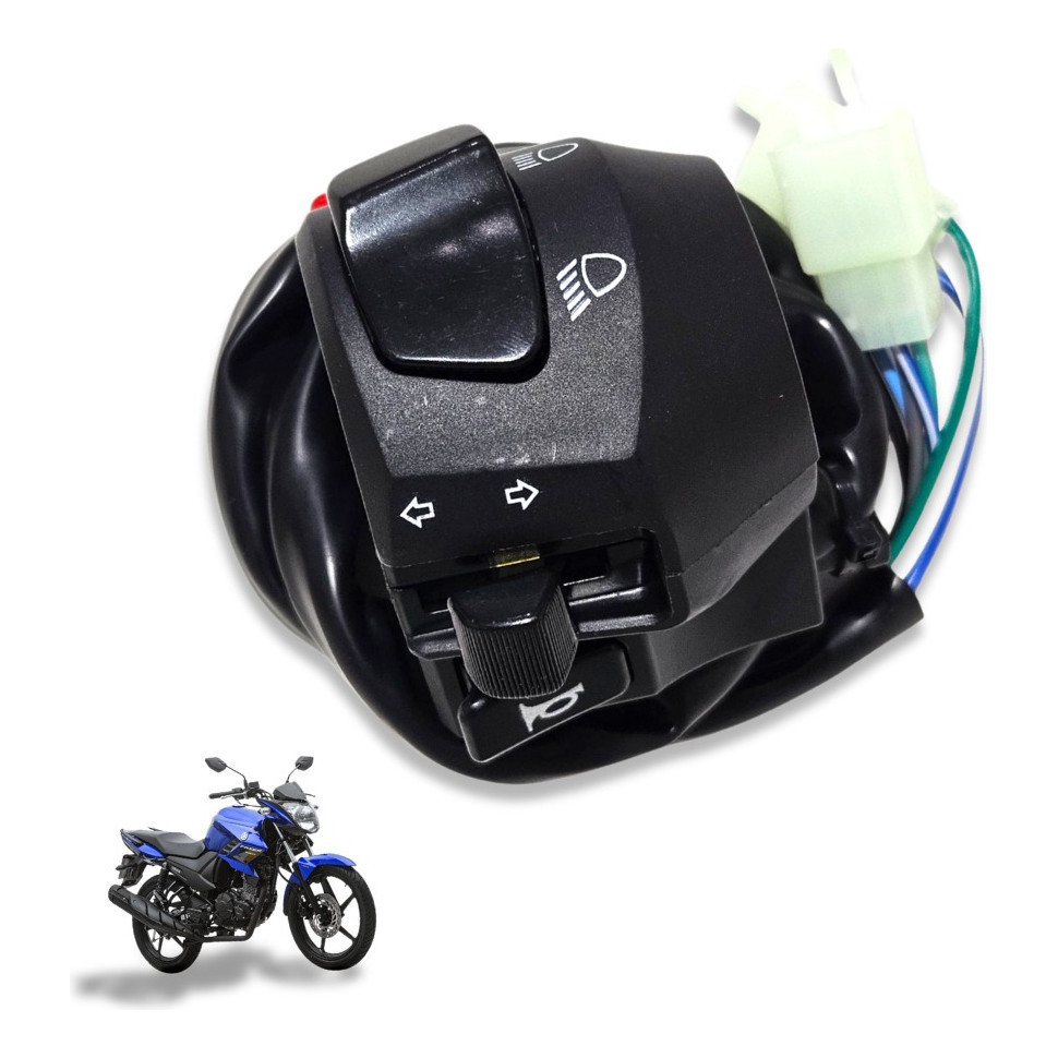 Punho Chave Luz Yamaha Factor Fazer 150 2016 A 2022 Factor 125 em Oferta na Shopee