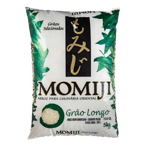 Arroz Japones Sushi Temaki Momiji Tipo 1 Longo Oriental 5kg