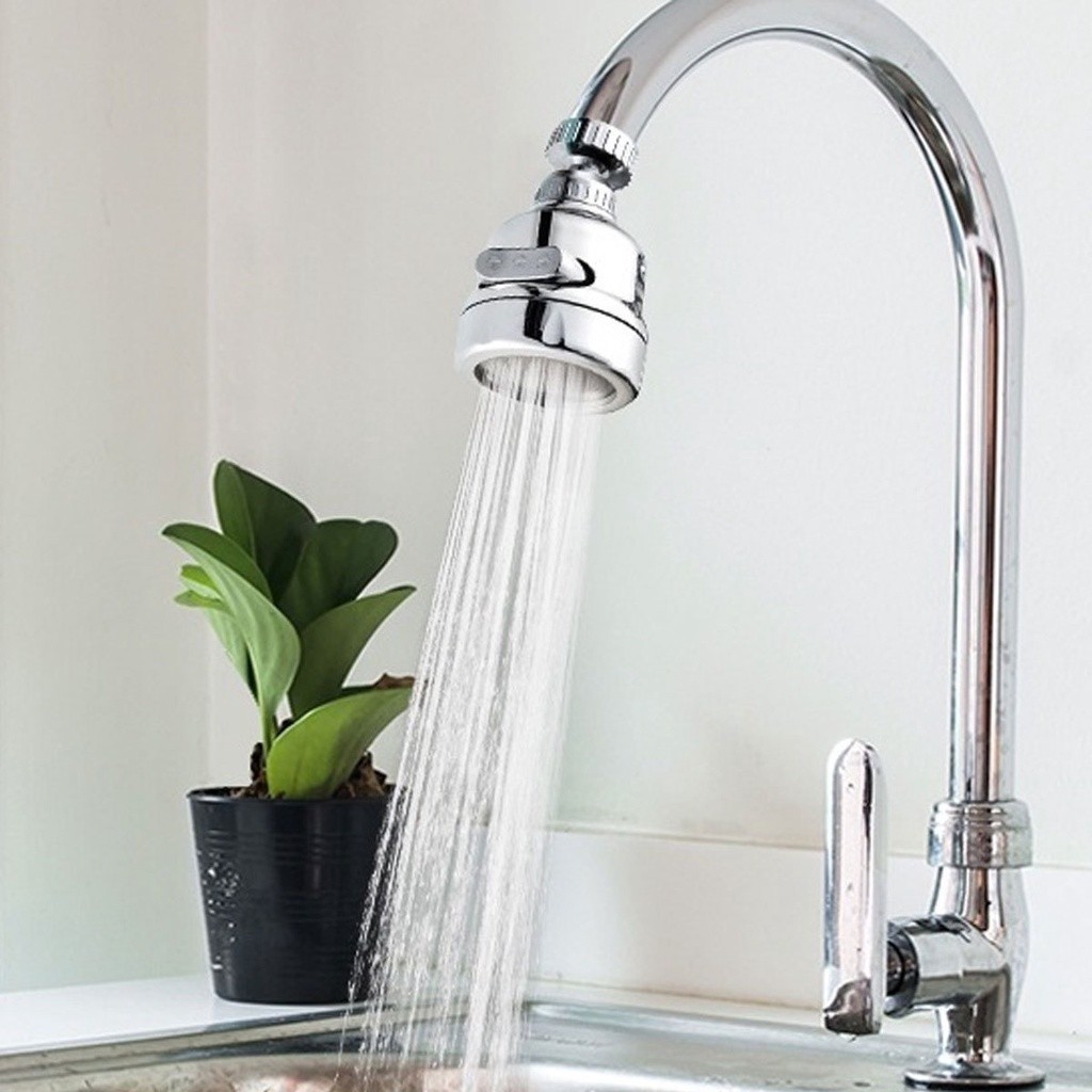 Bico Adaptador De Torneira Com 3 Jatos Reguláveis, Bico Torneira Giratória 360°Cozinha Ming