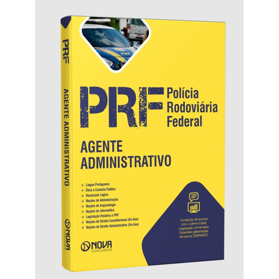 Apostila PRF - Polícia Rodoviária Federal - Agente Administrativo