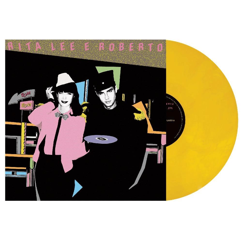 Vinil Rita Lee - Bombom 1983 (LP Amarelo) em Oferta na Shopee