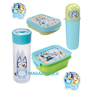 Kit 4pcs Bluey Marmita Sanduicheira Case Dental Garrafa 500ml Escolar Lancheira Passeio Plasútil em Oferta na Shopee