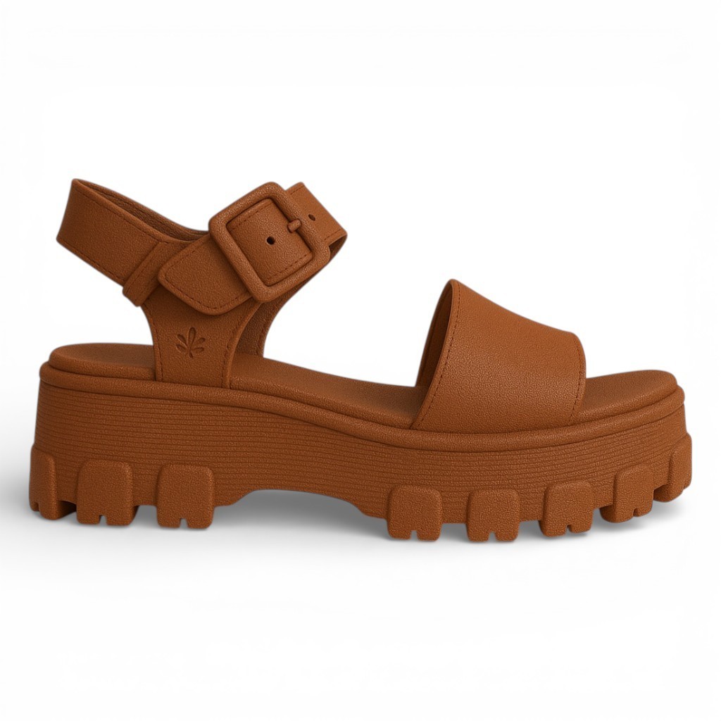 Sandália Salto Alto Plataforma Meia Pata Tamanco Kick Off em Oferta na Shopee