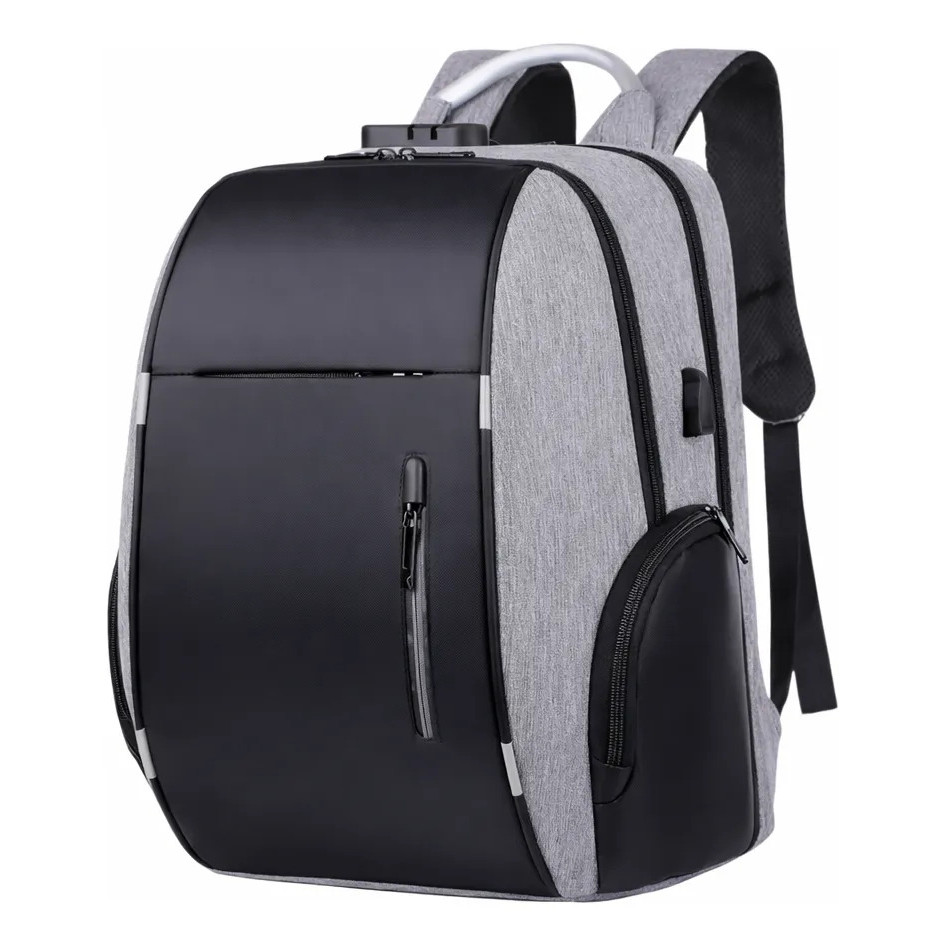 Mochila Executiva Notebook Masculino Feminino Unissex Impermeável Antifurto Aço Forte Resistente Reforçada Viagem