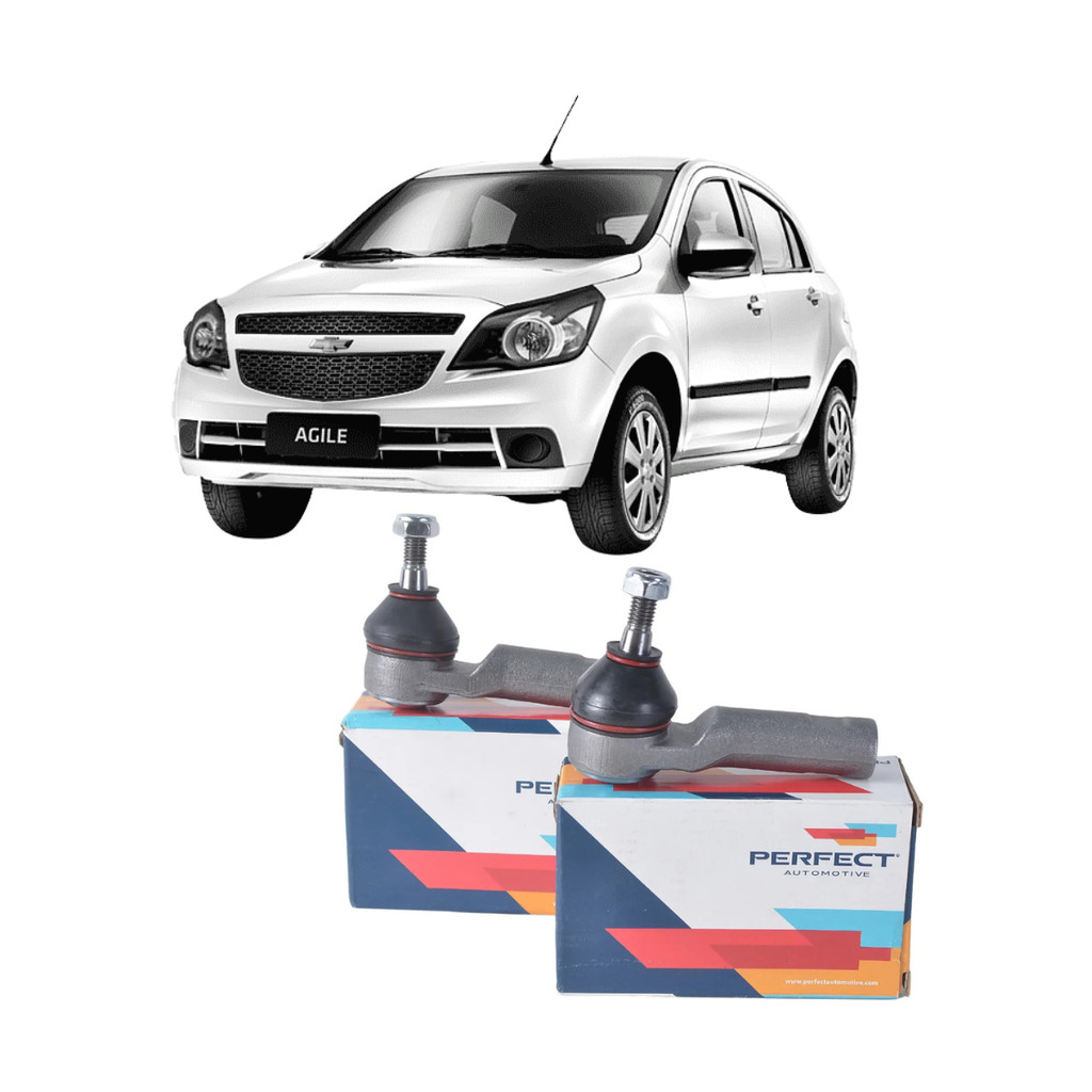 Kit Terminal Direção Perfect Gm Montana 1.4 8v De 2011 2021