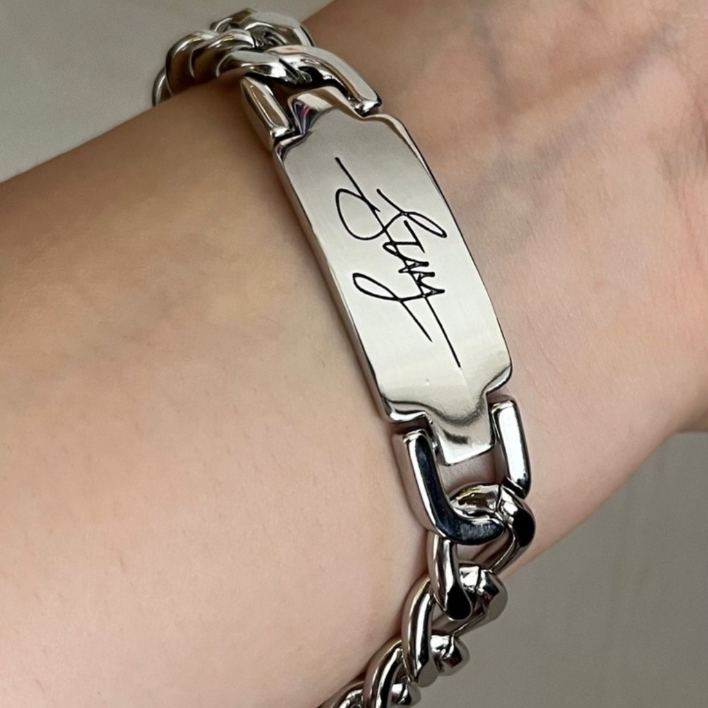 Kpop Idol Stray Kids Bang Chan Chain Bracelet 5-STAR Dome Tour Pulseiras Jóias De Moda Coreana SKZ Fãs Ficam Presentes