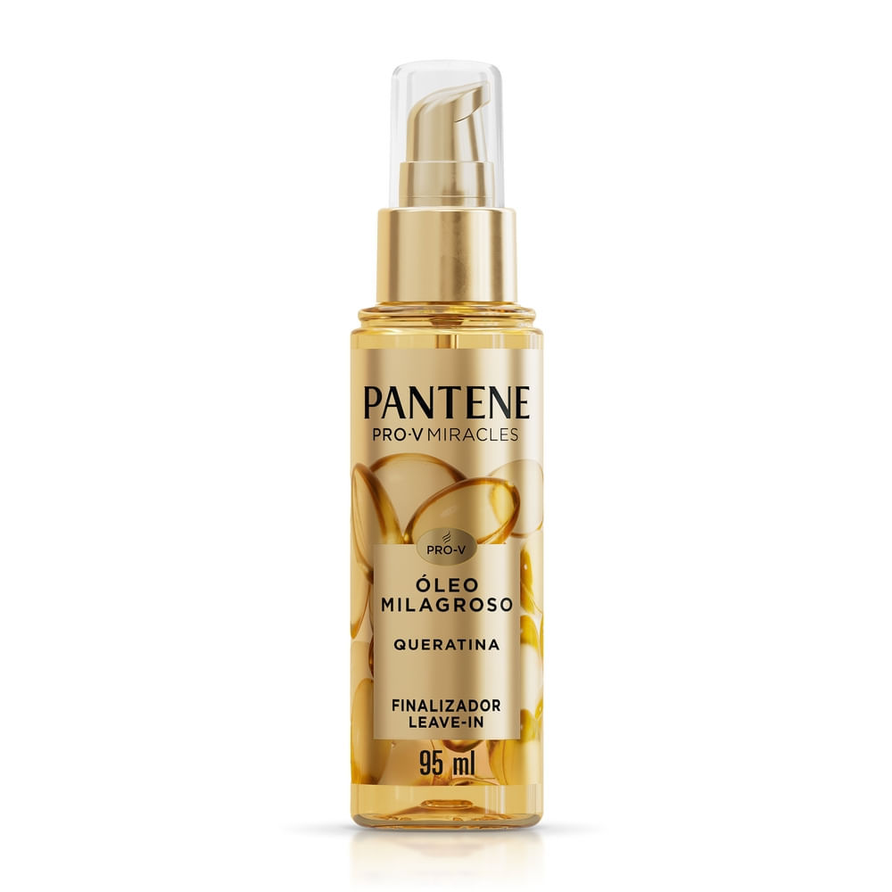 Óleo Capilar Milagroso Pantene Pro-V Miracles Leave in Finalizador 95ml em Oferta na Shopee