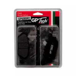 PASTILHA FREIO GP TECH 0080KC (D) FACTOR 125 / CRYPTON 115 / FAZER 150 / (T) NMAX 160 2016-