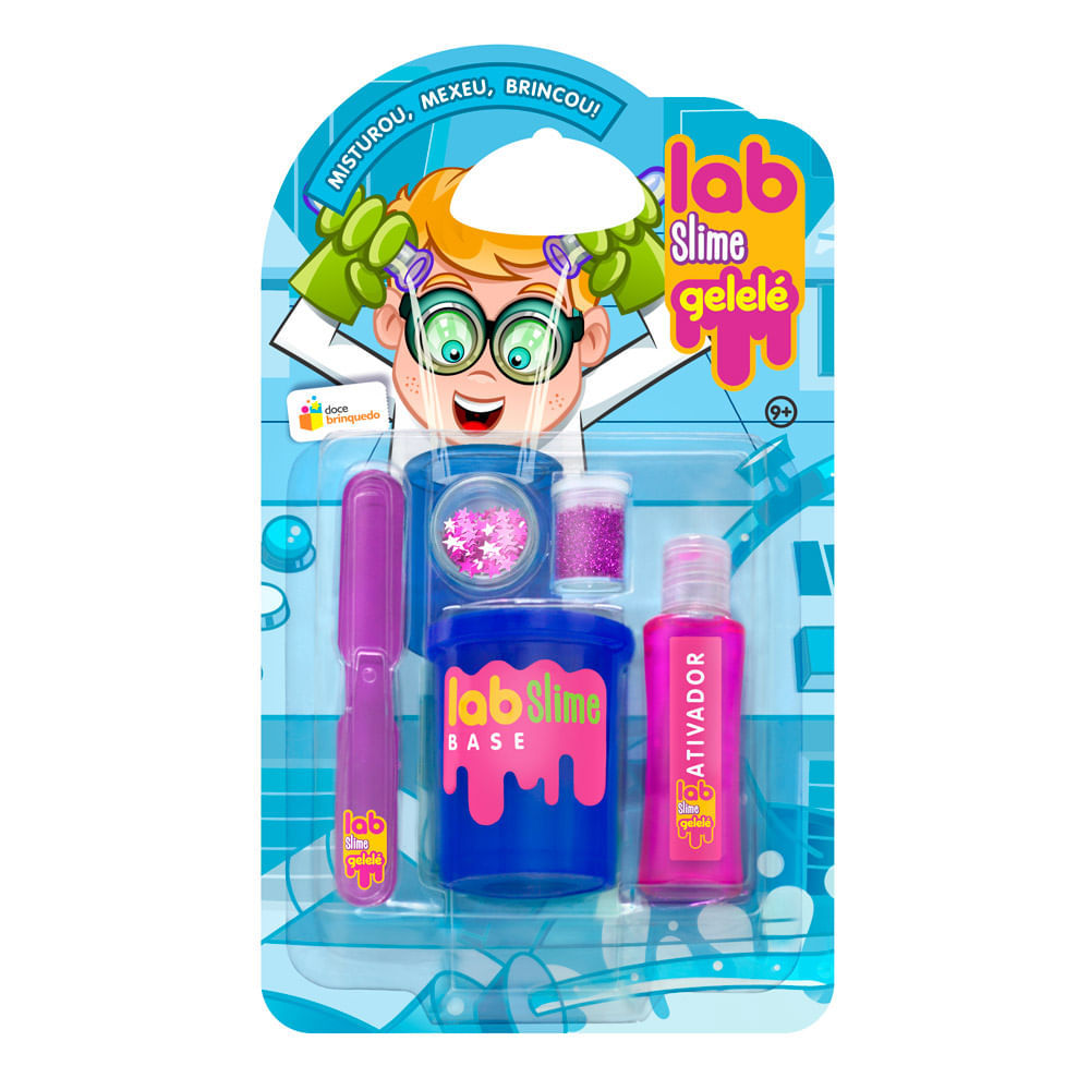 Kit Lab Slime Gelelé Laboratório Doce Brinquedo 9+ Meses Cores Sortidas em Oferta na Shopee