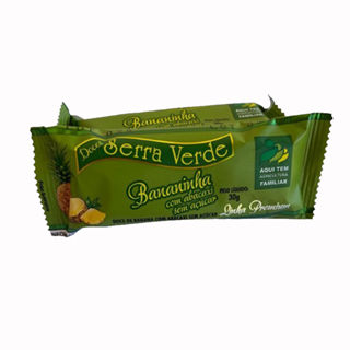 Bananinha Serra Verde com Abacaxi Sem Açucar 30g em Oferta na Shopee