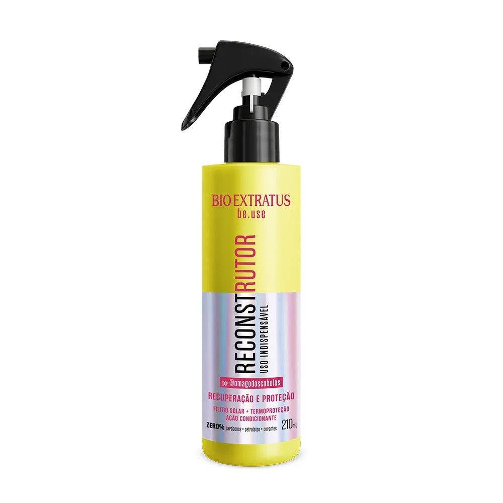 Spray Finalizador Reconstrutor Uso Indispensável Be.use Bio Extratus 210mL Protetor Térmico em Oferta na Shopee