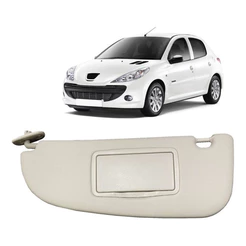 Quebra Sol Esquerdo Com Espelho - Peugeot 206 / 207