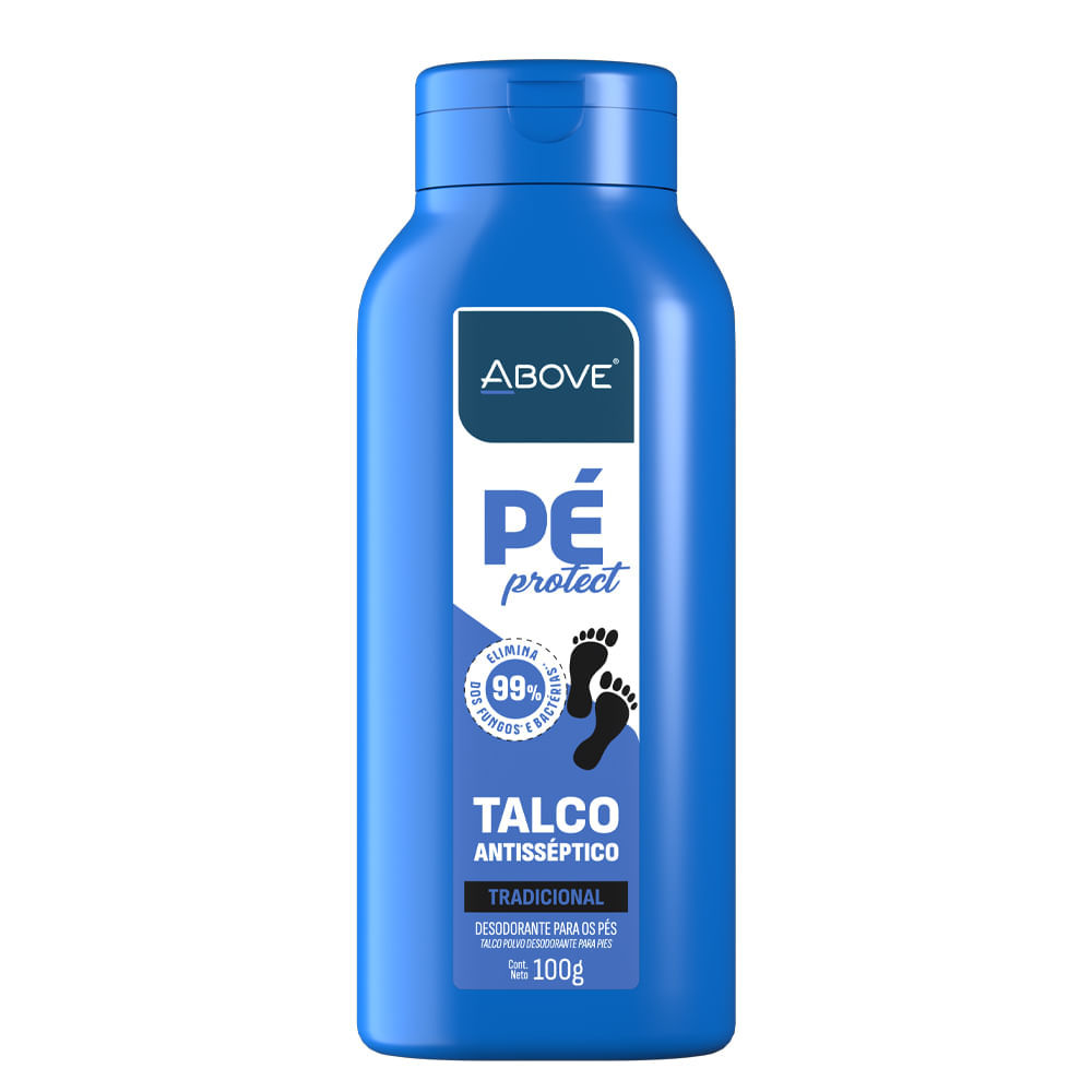 Talco Antisséptico Above Tradicional 100g em Oferta na Shopee