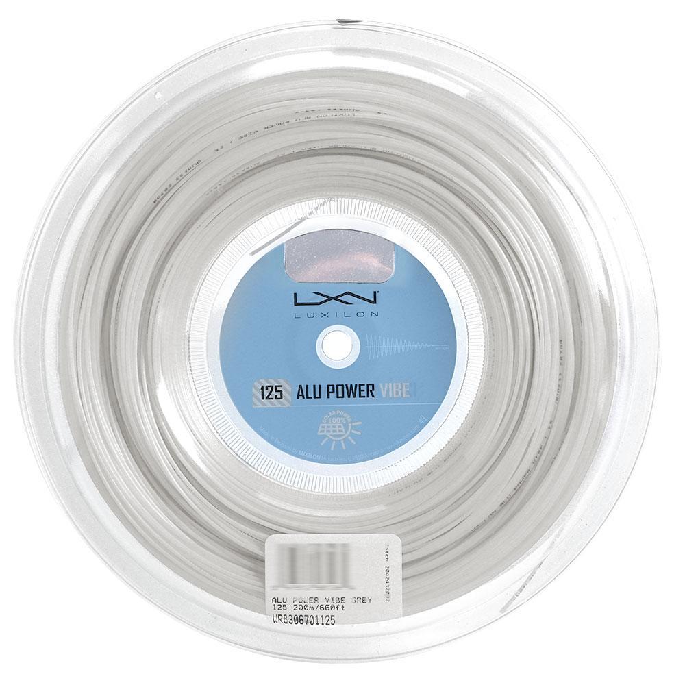 Corda Luxilon Alu Power Vibe 17 1.25mm Rolo com 200 Metros Branca