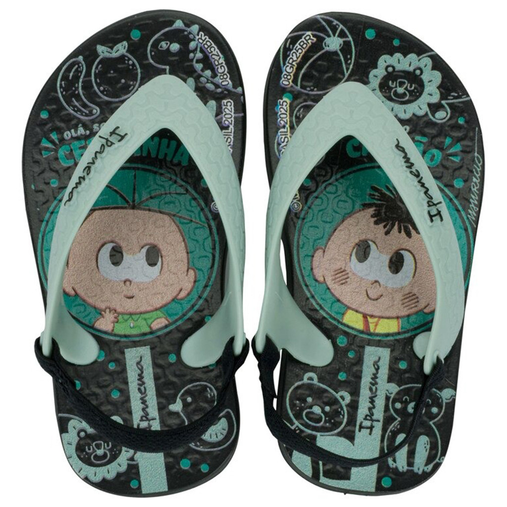 Chinelo de Bebê Ipanema Turma da Mônica