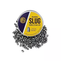 Chumbinho Slug 5,5mm 250un 25 grains alto poder parada Rossi