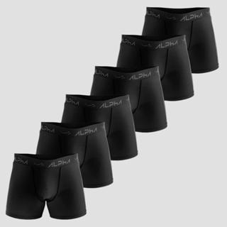 Kit 6 Cuecas Cotton Masculinas Dry Academia - Alpha Co em Oferta na Shopee