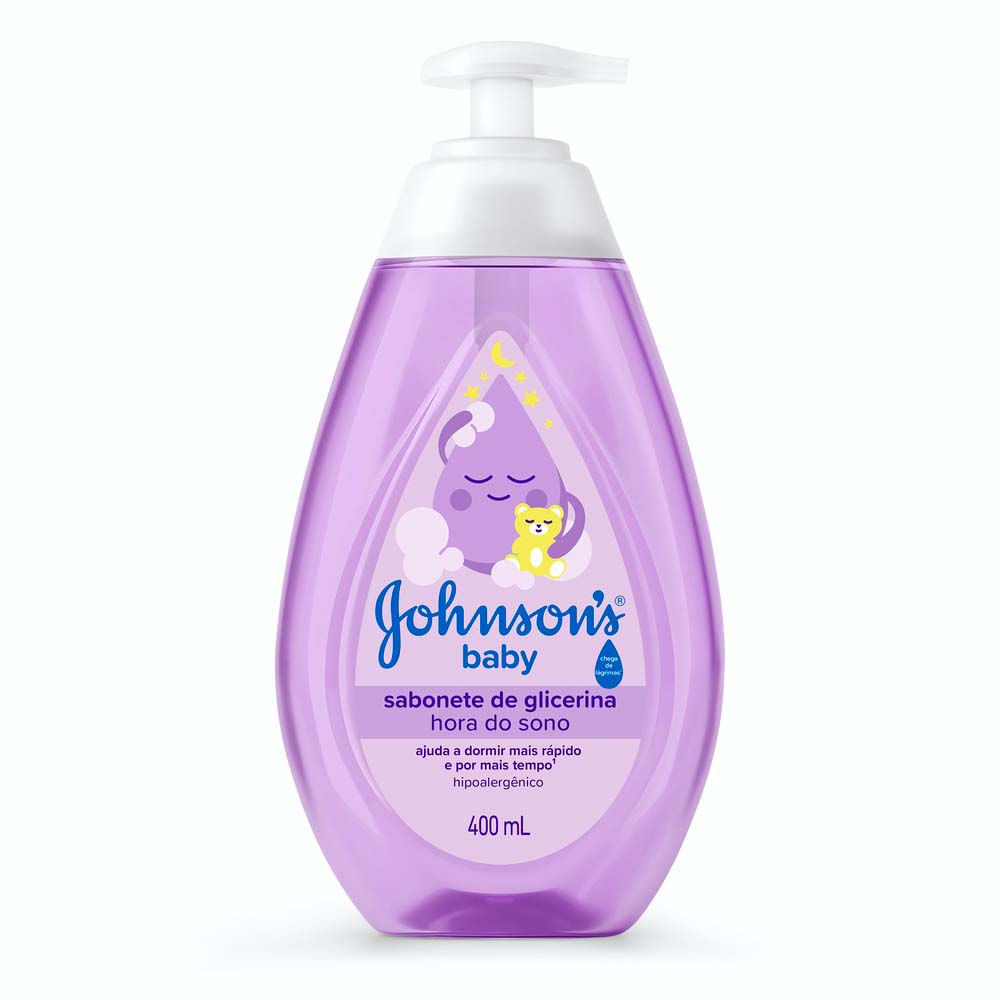 Sabonete Líquido Johnson's Baby Hora do Sono 400ml em Oferta na Shopee